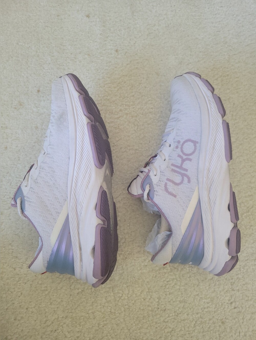 Ryka Women's Light Pink Athletic Walking Shoes - Picture 4 of 10
